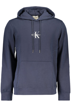 CALVIN KLEIN HERREN-SWEATSHIRT MIT REISSVERSCHLUSS BLAU