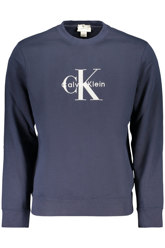 CALVIN KLEIN SWEAT ZIPPÉ HOMME BLEU