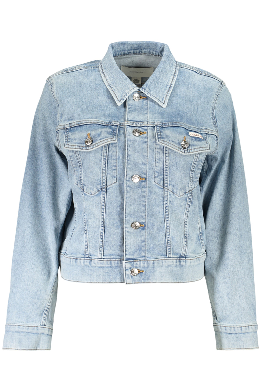 CALVIN KLEIN VESTE EN JEAN FEMME, BLEU