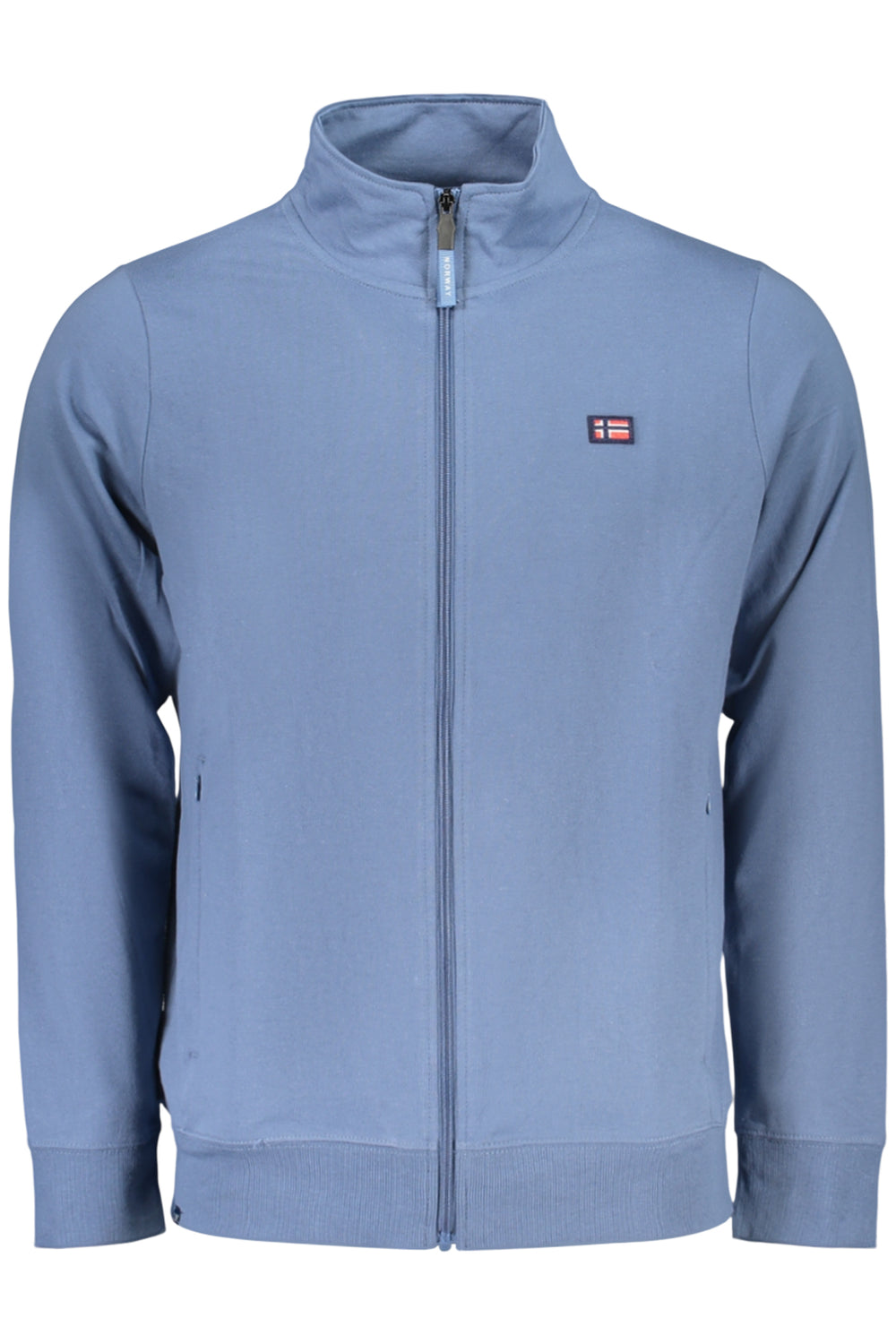 NORWAY 1963 MEN'S BLUE ZIP-UP SWEATSHIRT