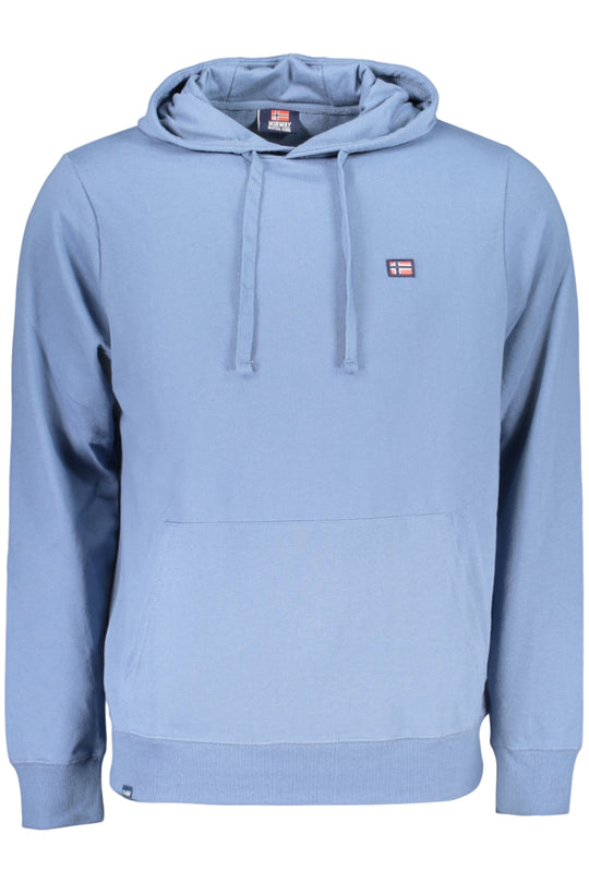 NORWAY 1963 MEN'S BLUE ZIP-UP SWEATSHIRT